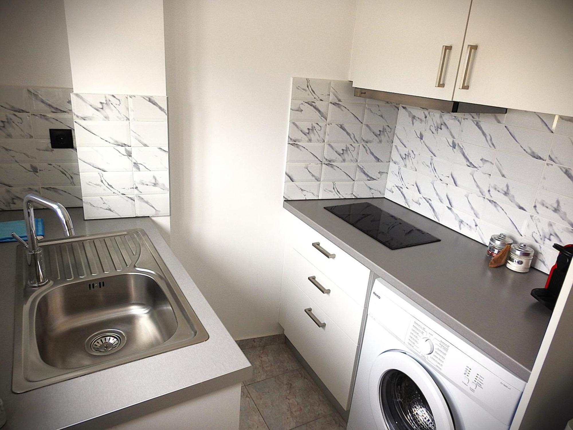Modern Penthouse Thessaloniki Apartment Bagian luar foto